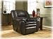 Sorento Chocolate Rocker Recliner By Ashley Furniture