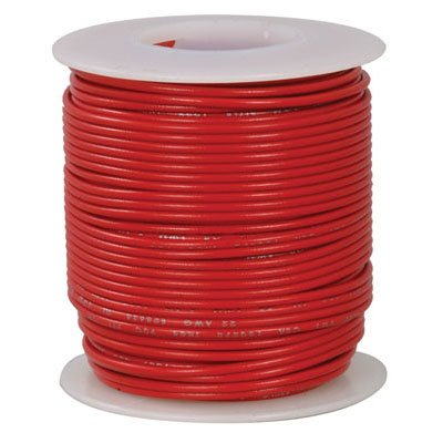 Ul1007-1569 24 Awg Stranded Hook Up Wire 100 Feet Red