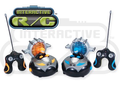 Kid Galaxy Interactive Radio-Controlled Bumper Car Set