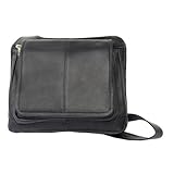 Piel Slim-Line Flap Over Lady's Bag