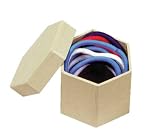 Chenille Kraft Papier-Mache Hexagon Mini Box - 1 1/2 inches