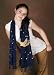 Batik Scarf - Fairy Moon and Stars