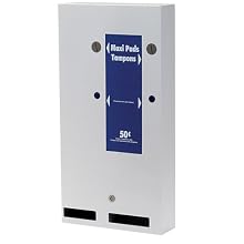 Touchfree Feminine Hygiene Dual Sanitary Napkin and Tampon Dispenser,  Hospeco® A1-50