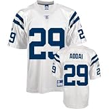 Youth Indianapolis Colts #29 Joseph Addai Road Replica Jersey - XL 18-20