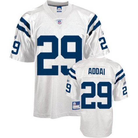 Youth Indianapolis Colts #29 Joseph Addai Road Replica Jersey - XL 18-20