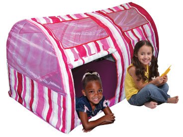 Bazoongi Kids Bed Tents Pink Striped