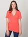 American Apparel Unisex Sheer Jersey Short Sleeve Deep V-Neck