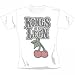 C.I.D. Womens Kings Of Leon - Cherries - White - Medium