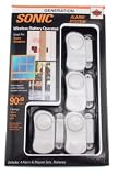4-Pack Sonic Wireless/battery Operated Door & Window Alarms