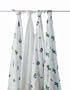 Aden by aden + anais 100% Cotton 4 Pack Muslin Swaddle Blanket, Boys-N-Toys