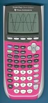 Texas Instruments TI-84 Plus Silver Edition Graphing Calculator (Pink)