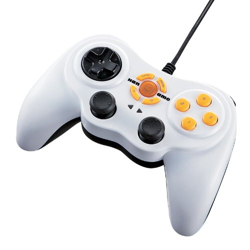 SANWA SUPPLY JY-P-HG1W ハンゲームパッド ホワイト