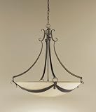 Classic Bowl Pendants - F2092/4PBR The Segovia Collection Chandelier - Uplight