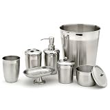 7-pieceFullBathSet-FineStainlessSteelBathAccessoriesforYourHome
