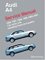Audi A4 Service Manual: 1996-2001