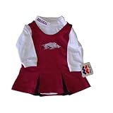 Arkansas Razorbacks NCAA Toddler Cheerleader Halloween Costume size 3T