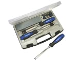 Faithfull Chisel Set 3 Piece Plus Sharpening Stone And Guide