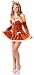 Adult Sexy Teddy Bear Girl Costume (Size:Md 8-14)