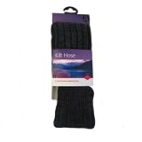 Brand New Scottish Charcoal Wool Mix Kilt Hose In All Sizes