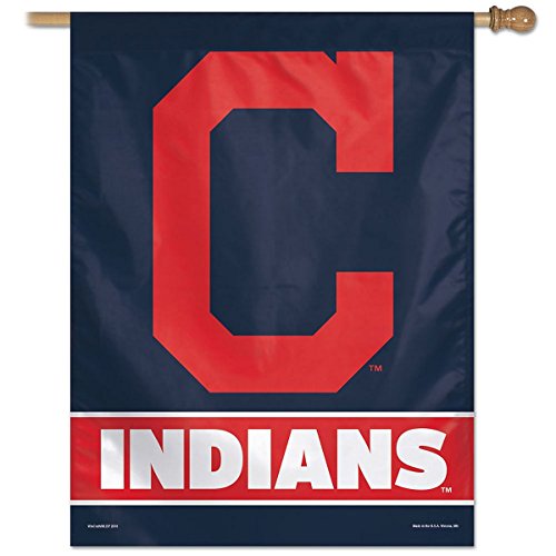 Cleveland Indians Banner 27x37 MLB Vertical Flag Authentic Licensed 2016