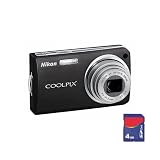 Nikon Coolpix S550 10.0 MP Digital Camera - Black