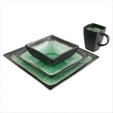 Kon-Tiki 16-pc. Dinnerware Set - Green