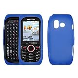 Premium Blue Soft Silicone Gel Skin Cover Case for Samsung Intensity U450 [ ....