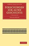 Forschungen zur Alten Geschichte 2 Volume Paperback Set (Cambridge Library Collection - Classics)