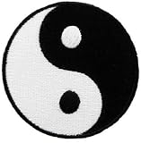 Yin Yang Embroidered Patch Iron-On Chinese Taoism Symbol
