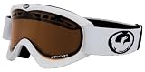 Dragon DXS 08 Snowboard Goggles - Powder Frame / Amber Lens