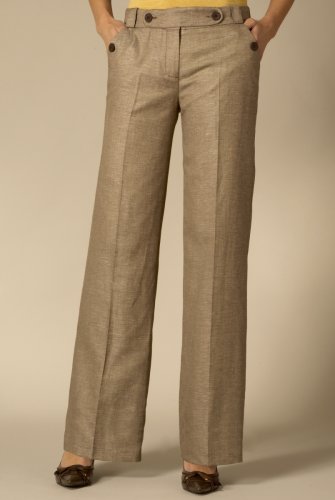 Per Una Single Pleat Brick Button Trousers clothing