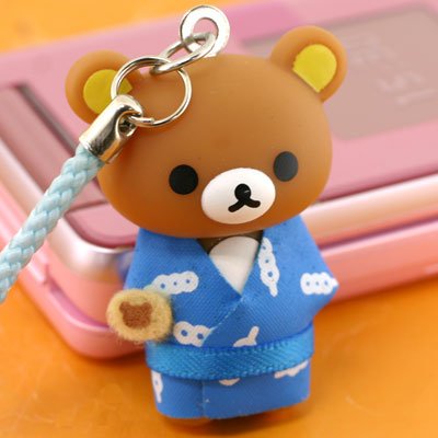 Cover image : 【リラックマ】ごくらくリラックマ温泉♪ソフビマスコット携帯ストラップ(リラックマ/浴衣)NX0051-1