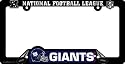 New York Giants License Plate Frame Two Pack Set