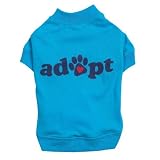 41tiRdc4PvL. SL160  Large Pet Adoption Blue Raglan Dog T Shirt