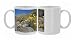 Photo Mugs of Mexican Gold Poppies and Brittlebush (Encelia farinosa) grow between rocks in from Ardea Wildlife Pets