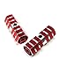 Red Axle Foot Pegs For Bicycle Bike