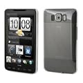 HTC HD2 _Coque clear back arri�re + Film protection dedi�