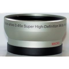 0.45x Weitwinkel Mit Makro Vorsatzlinsen 52mm - 2in1 - Weitwinkelkonverter f�r z.B. Pentax, Nikon, Sony und alle Objektive mit 52mm Filtergewinde