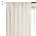 Thomas O'Brien Herringbone Stripe Panel - White