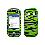 Premium Neon Green Zebra Skin Design Hard Cover Crystal Case for Samsung Se ....