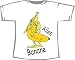 Alles Banane; T-Shirt weiß, Gr. L