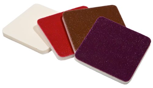 2-1/2 inch x 2-1/2 inch Cerium Impregnated Pads for Glass, Stone and Ceramic.