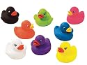 Elegant Baby "Ducks" Bath Squirties 8 Assorted Packed In A Vinyl Zip Bag
