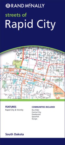 Rand McNally streets of Rapid City, South Dakota