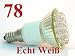 78 LED Strahler E14 Echt Weiss Spot Leuchtmittel JDR E-14 230V Tageslicht