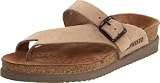 Mephisto Women's Helen Thong Sandal,Light Beige Nubuck,7 M US