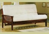 Dirty Oak Wood Futon Day Bed Frame Wooden Sofa Daybed