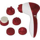 Wahl 4298 Mini Therapy Battery Therapeutic Massager, White/Red