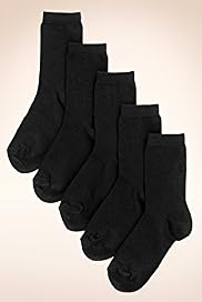5 Pairs of Freshfeet Cotton Rich School Socks