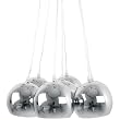 ATYLIA.COM Lampe suspension d�co 7 Boules Chrom�es